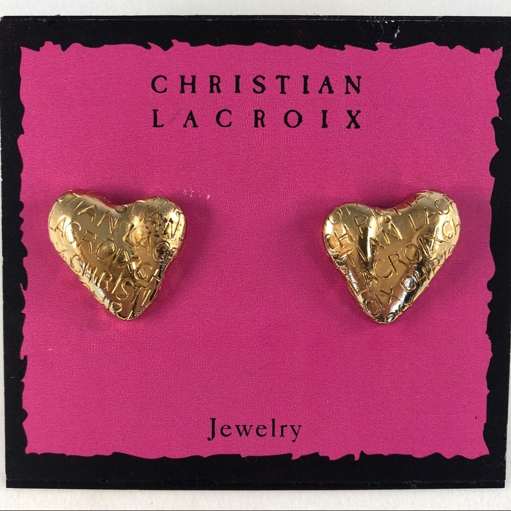 Vintage 1980s Christian LaCroix Earrings